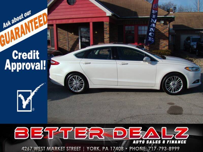 2015 Ford Fusion for sale at Better Dealz Auto Sales & Finance in York PA