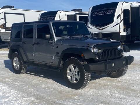 2016 Jeep Wrangler Unlimited for sale at Becker Autos & Trailers in Beloit KS