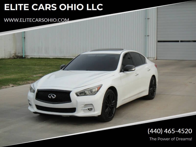 2014 Infiniti Q50 for sale at ELITE CARS OHIO LLC in Solon OH