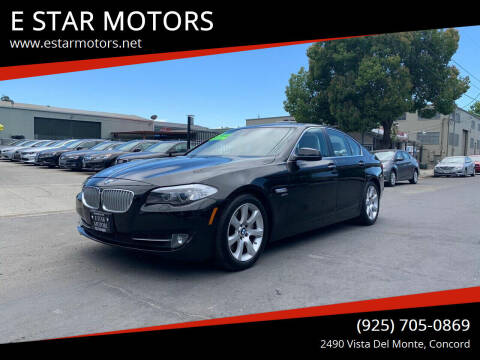 2011 BMW 5 Series for sale at E STAR MOTORS in Concord CA