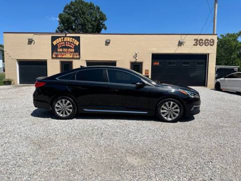 2016 Hyundai Sonata for sale at Worthington Auto Sales in Wooster OH