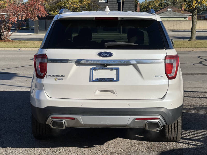2017 Ford Explorer Platinum