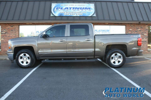 2014 Chevrolet Silverado 1500 for sale at Platinum Auto World in Fredericksburg VA