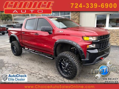 2021 Chevrolet Silverado 1500 for sale at CHOICE AUTO SALES in Murrysville PA