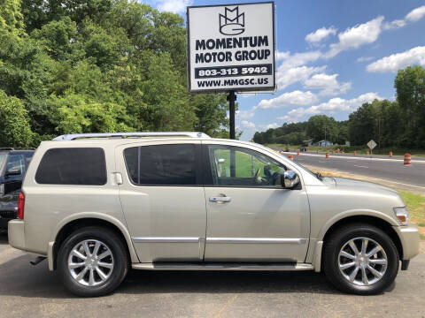 2008 Infiniti QX56 for sale at Momentum Motor Group in Lancaster SC