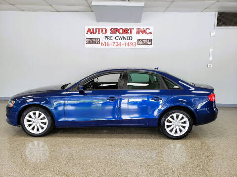 2013 Audi A4 for sale at Auto Sport INC in Grand Rapids MI