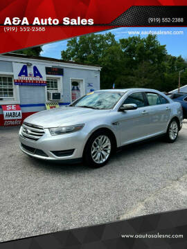 2016 Ford Taurus for sale at A&A Auto Sales in Fuquay Varina NC