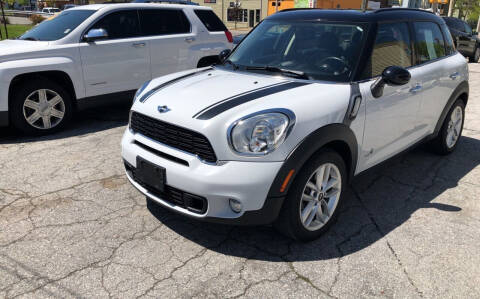 2014 MINI Countryman for sale at D -N- J Auto Sales Inc. in Fort Wayne IN