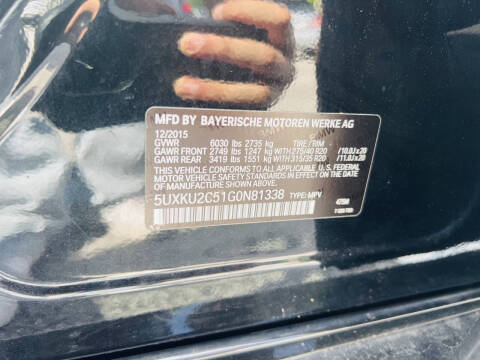 2016 BMW X6 xDrive35i