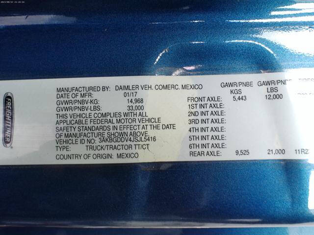 2018 Freightliner Cascadia