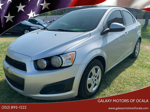 2015 Chevrolet Sonic for sale at Galaxy Motors of Ocala in Ocala FL