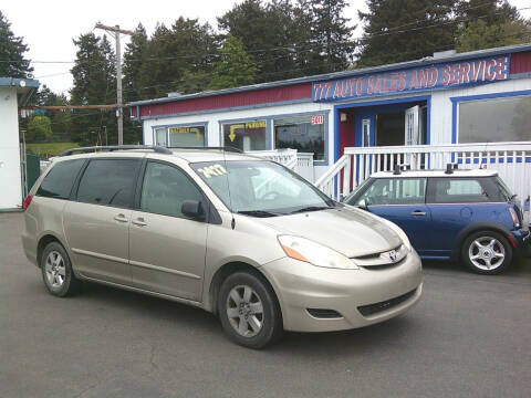 2008 Toyota Sienna for sale at 777 Auto Sales and Service in Tacoma WA