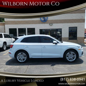2019 Audi Q5 for sale at Wilborn Motor Co in Fort Worth TX