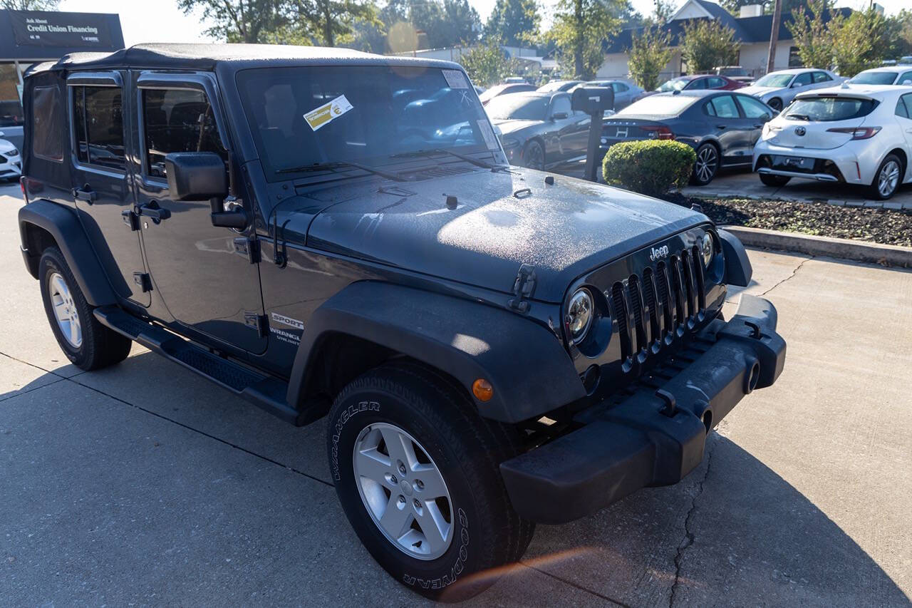 2017 Jeep Wrangler Unlimited for sale at A & K Auto Sales and Leasing in Mauldin, SC