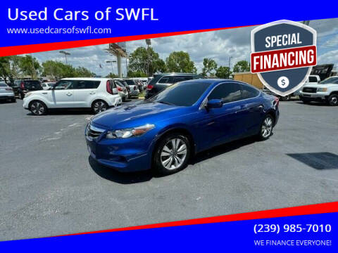 2011 Honda Accord for sale at Used Cars of SWFL in Fort Myers FL