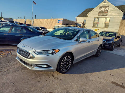 2017 Ford Fusion for sale at EHE RECYCLING LLC in Marine City MI