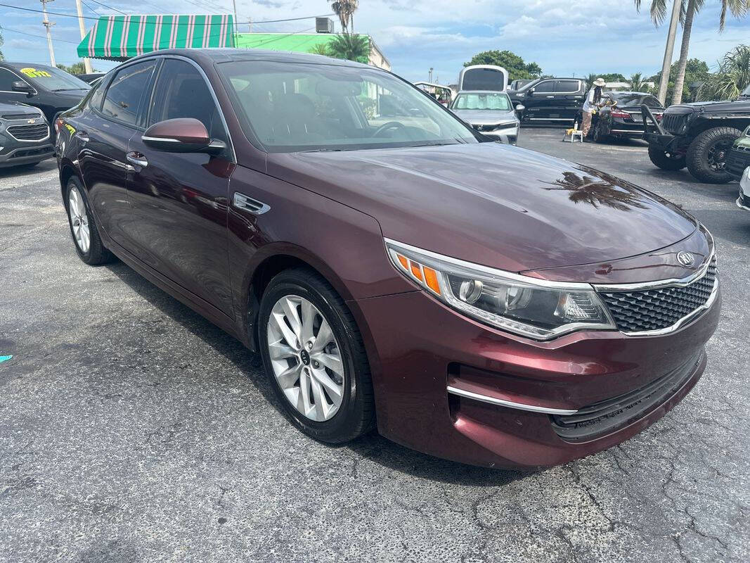 2018 Kia Optima for sale at Tropical Auto Sales in North Palm Beach, FL