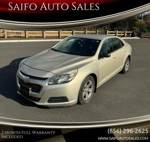 2014 Chevrolet Malibu for sale at Saifo Auto Sales in Delran, NJ