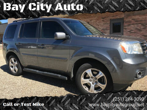 2012 Honda Pilot for sale at Bay City Auto's in Mobile AL