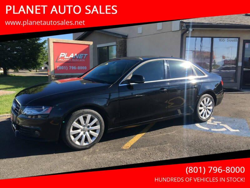 2009 Audi A4 for sale at PLANET AUTO SALES in Lindon UT