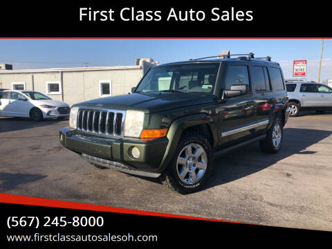 2008 Jeep Commander for sale at First Class Auto Sales in Fostoria OH