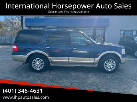 2012 Ford Expedition for sale at International Horsepower Auto Sales in Warwick RI