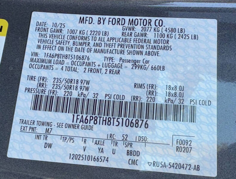 2026 Ford Mustang EcoBoost