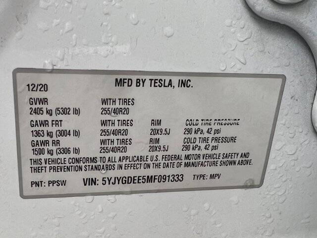 2021 Tesla Model Y Long Range