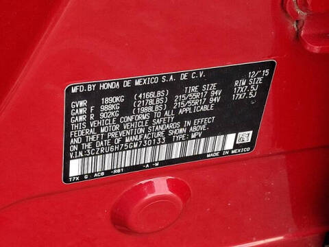 2016 Honda HR-V EX-L w/Navi