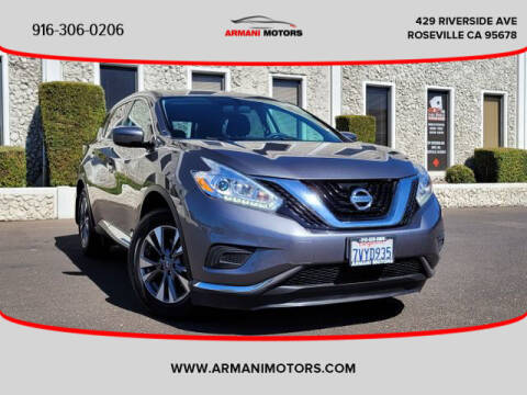 2017 Nissan Murano for sale at Armani Motors in Roseville CA