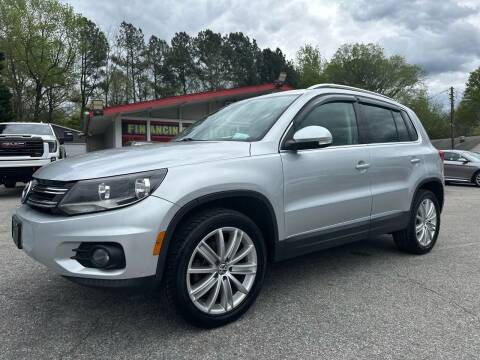 2014 Volkswagen Tiguan for sale at Mira Auto Sales in Raleigh NC