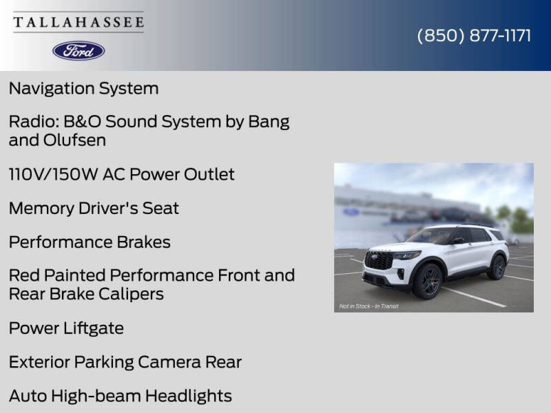 2026 Ford Explorer ST-Line