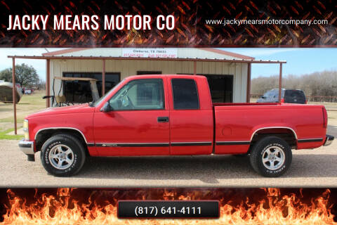 1997 Chevrolet C/K 1500 Series for sale at Jacky Mears Motor Co in Cleburne TX