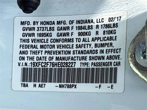 2017 Honda Civic EX