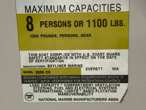 1998 Bayliner 2050 CX