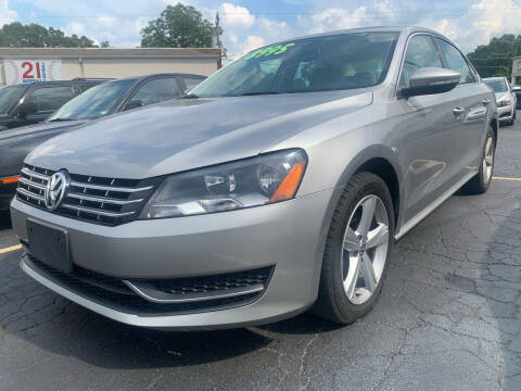 2012 Volkswagen Passat for sale at Direct Automotive in Arnold MO