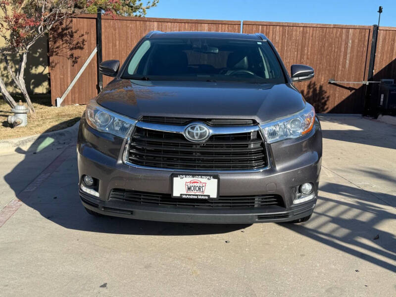 2016 Toyota Highlander Limited Platinum