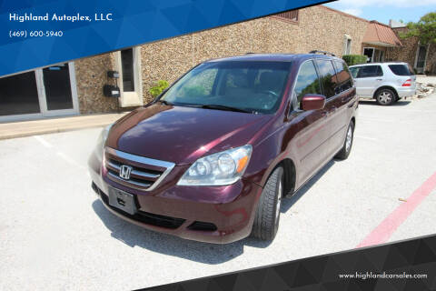 2007 Honda Odyssey for sale at Highland Autoplex, LLC in Dallas TX