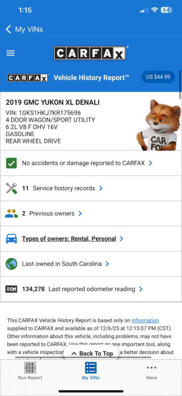 2019 GMC Yukon XL Denali