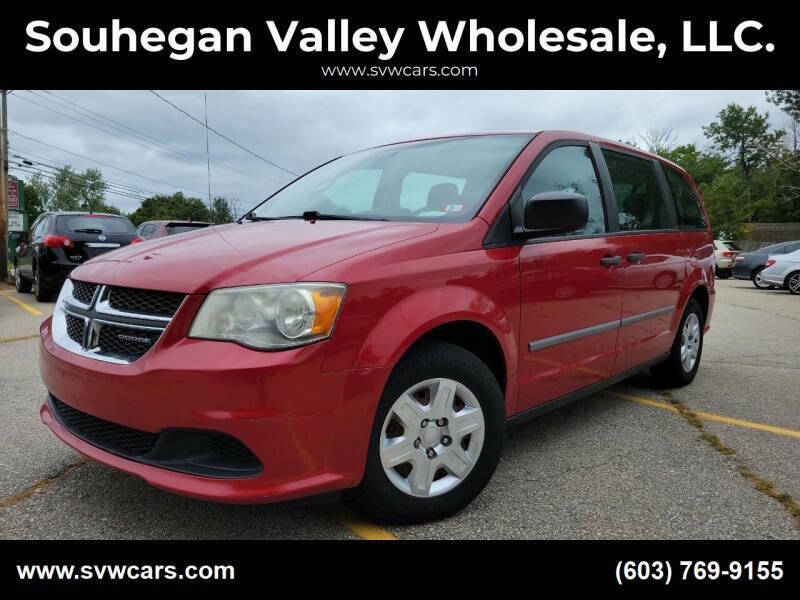 2012 Dodge Grand Caravan for sale at Souhegan Valley Wholesale, LLC. in Derry NH