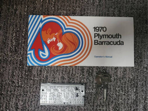 1970 Plymouth 'Cuda