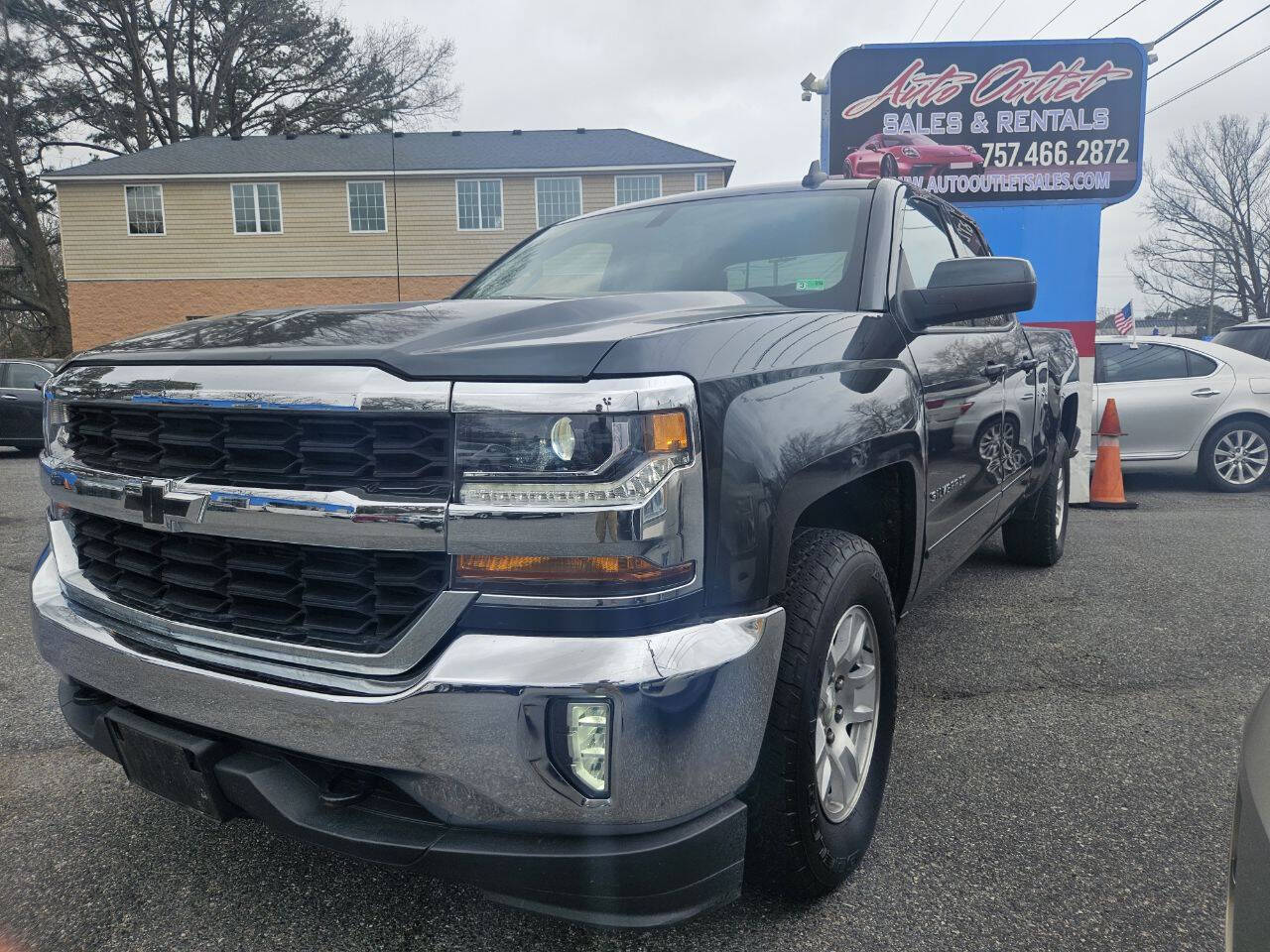 2018 Chevrolet Silverado 1500 LT 4x4 4dr Double Cab 6.5 ft. SB 