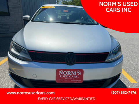 2012 Volkswagen Jetta for sale at NORM'S USED CARS INC in Wiscasset ME