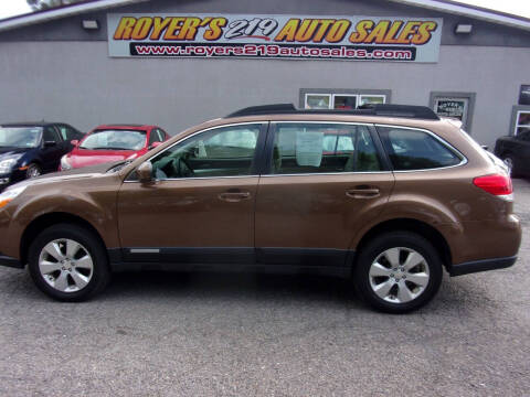 2012 Subaru Outback for sale at ROYERS 219 AUTO SALES in Dubois PA