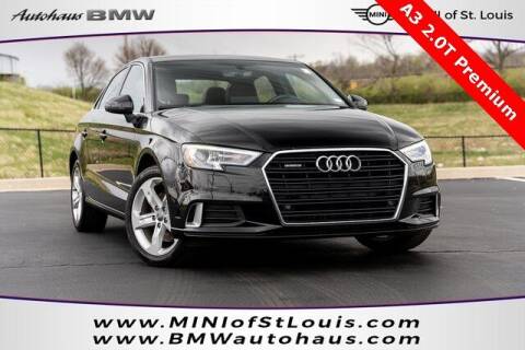 2018 Audi A3 for sale at Autohaus Group of St. Louis MO - 3015 South Hanley Road Lot in Saint Louis MO