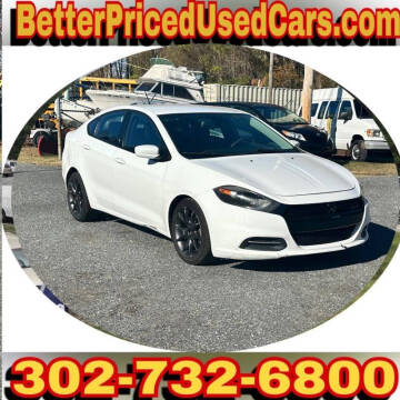 2015 Dodge Dart for sale at Better Priced Used Cars in Frankford DE