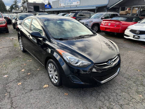 2012 Hyundai Elantra for sale at Autos Cost Less LLC in Lakewood WA