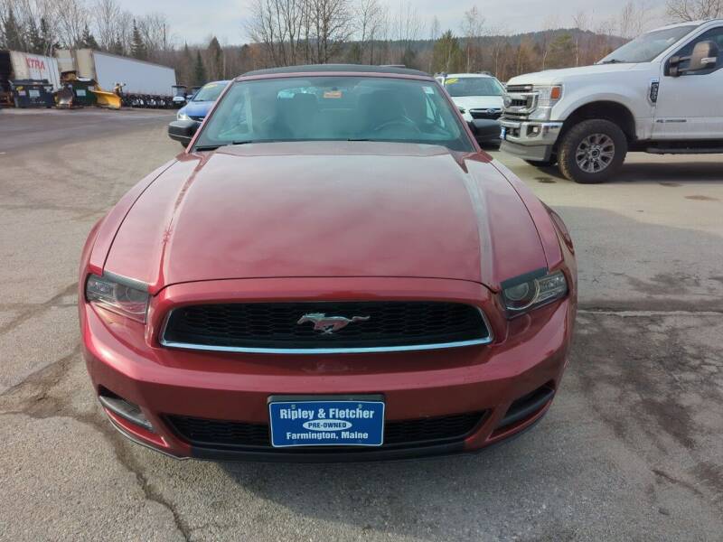 Used 2014 Ford Mustang V6 Premium with VIN 1ZVBP8EM3E5222263 for sale in Farmington, ME