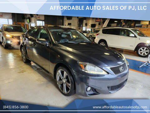 2011 Lexus IS 250 for sale at Affordable Auto Sales of PJ, LLC in Port Jervis NY