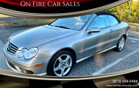 2005 Mercedes-Benz CLK for sale at On Fire Car Sales in Tampa FL